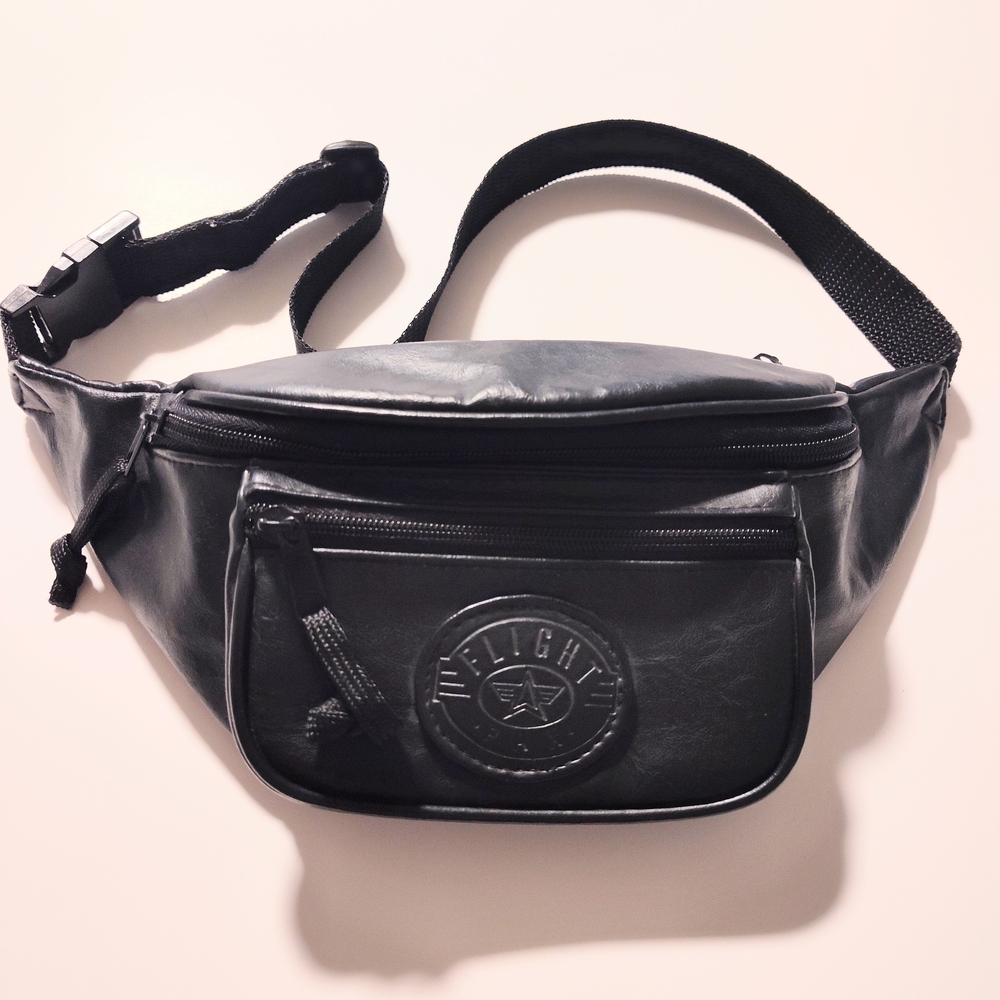 Black Waist Bag